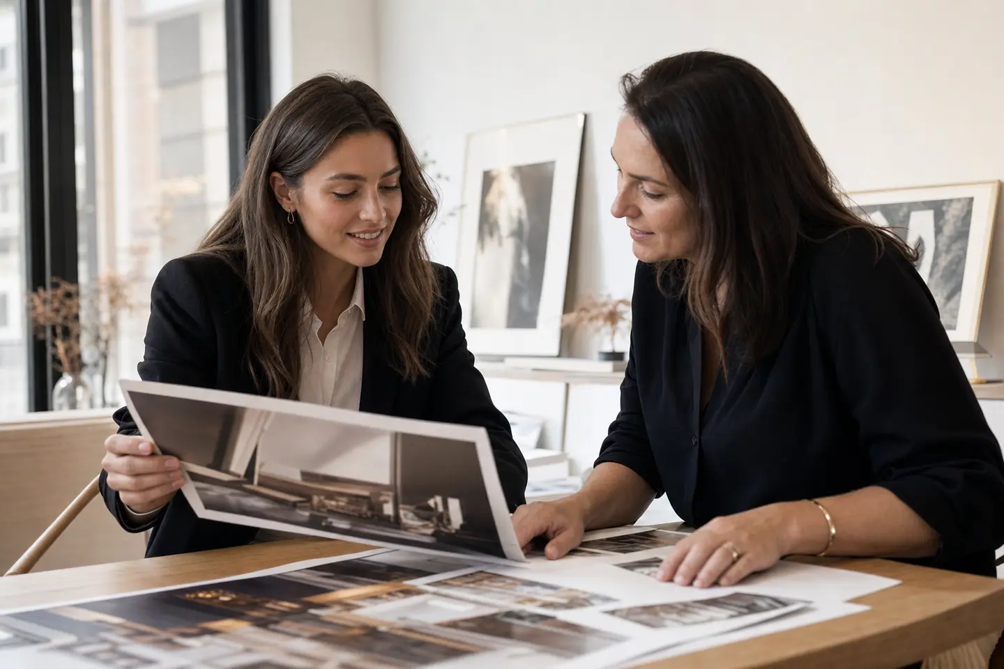 A private interview conversation